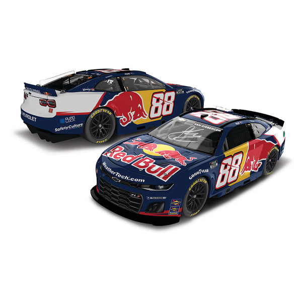 Shane van Gisbergen Autographed Red Bull 1:24 Standard 2025 Diecast Car #88 NASCAR