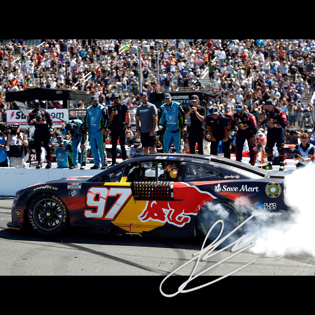 Shane van Gisbergen Autographed Sonoma Race Win 1:24 Standard 2026 Diecast Car #97 Red Bull NASCAR