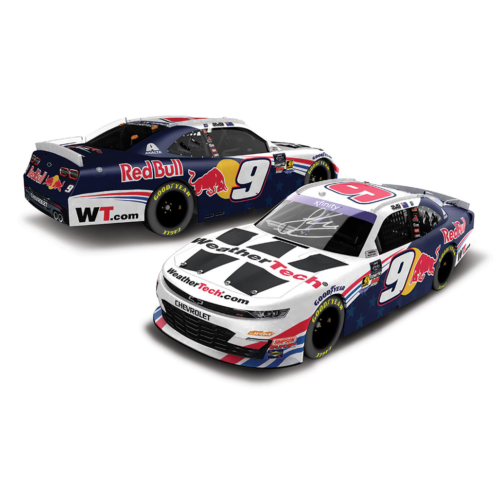 Shane van Gisbergen Autographed WeatherTech / Red Bull #9 Xfinity Series 1:24 Standard 2025 Diecast Car NASCAR