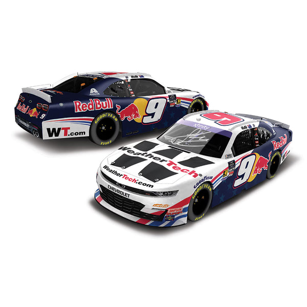 Shane van Gisbergen Autographed WeatherTech / Red Bull #9 Xfinity Series 1:24 Standard 2025 Diecast Car NASCAR
