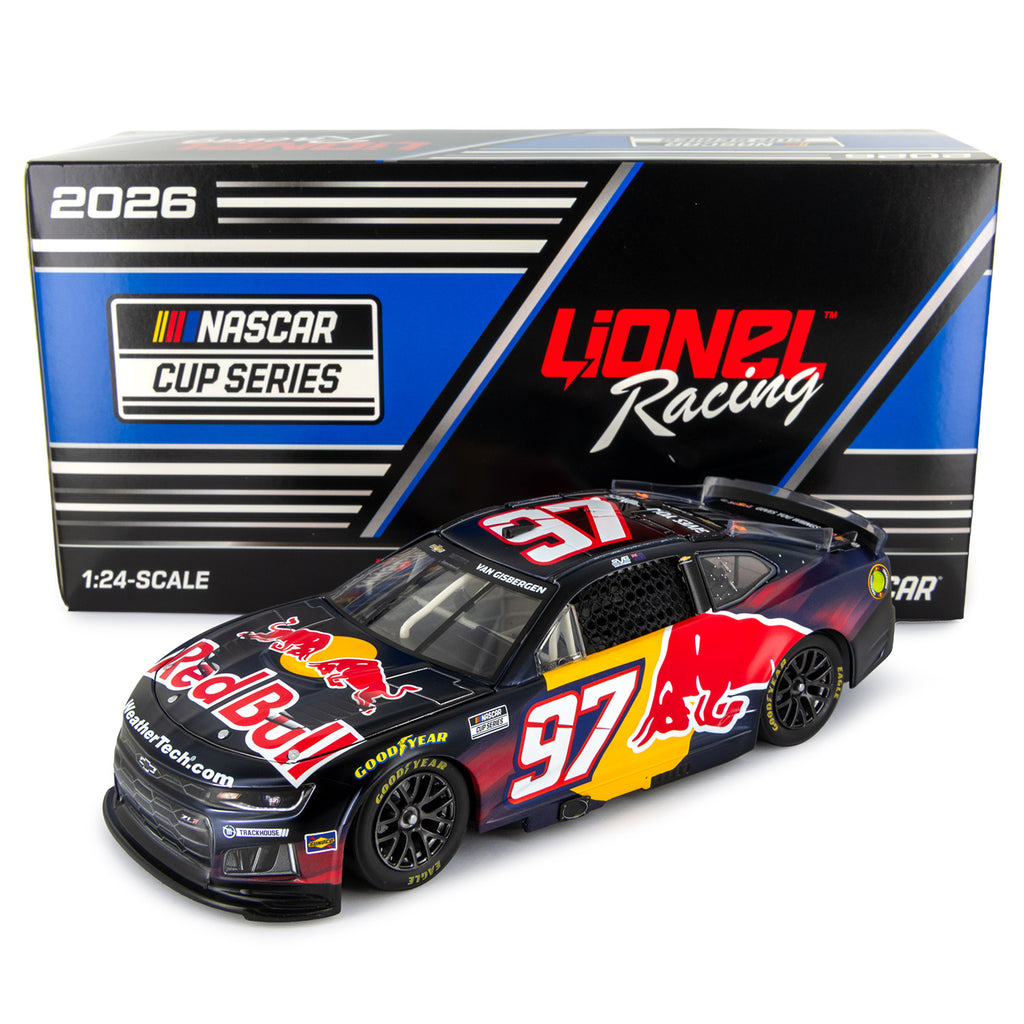 Shane van Gisbergen Red Bull 1:24 Color Chrome 2026 Diecast Car #97 NASCAR