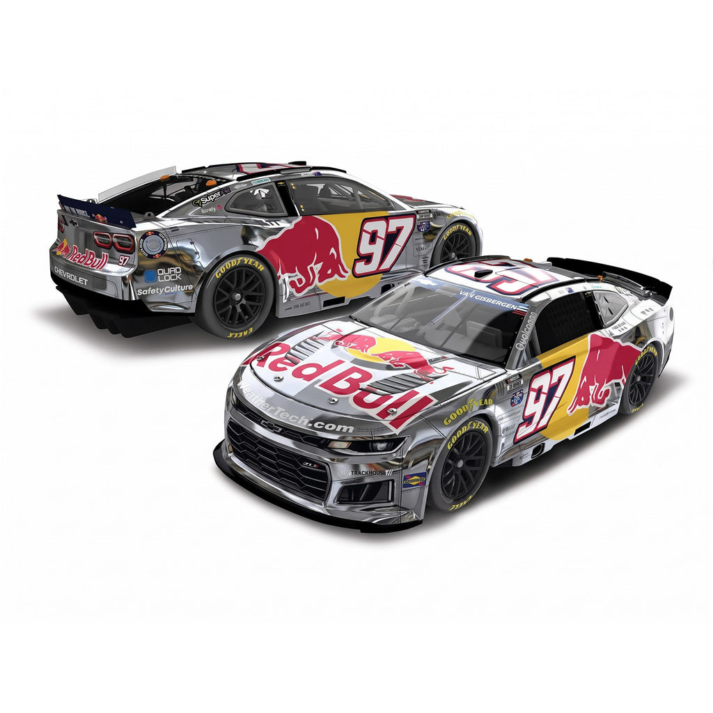 Shane van Gisbergen Color Chrome Red Bull San Diego Special 1:24 2026 Diecast Car #97 NASCAR