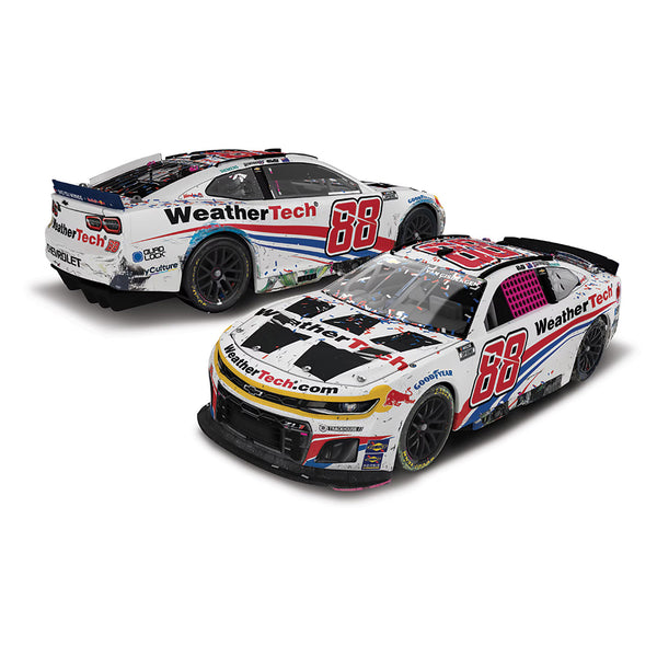Shane van Gisbergen Charlotte Roval Race Win 1:64 Standard 2025 Diecast Chassis Car WeatherTech #88 NASCAR