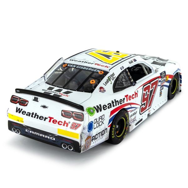 Shane van Gisbergen Chicago Street Course Xfinity Series Race Win 1:24 Standard 2024 Diecast Car WeatherTech #97 NASCAR