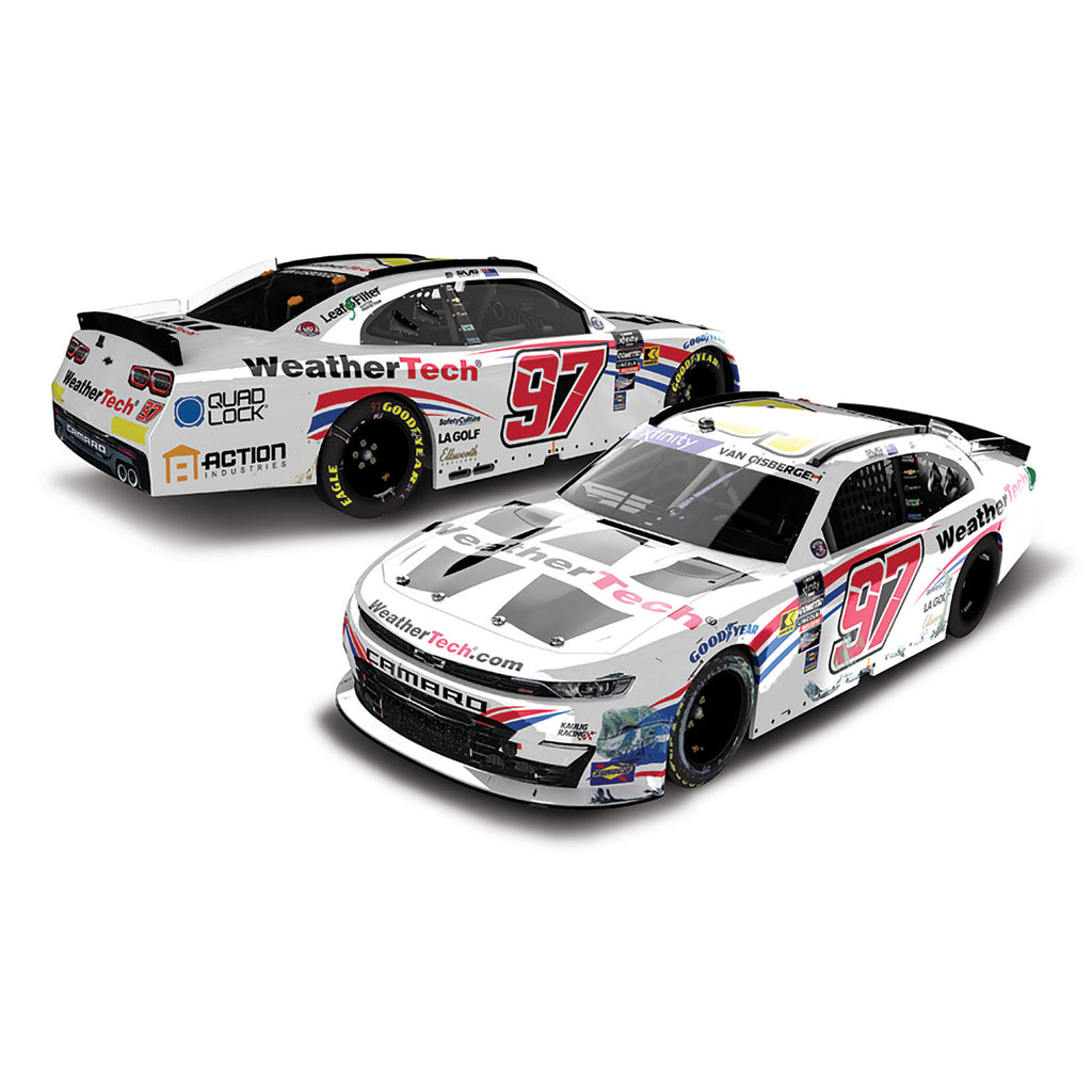 Shane van Gisbergen Chicago Street Course Xfinity Series Race Win 1:24 Standard 2024 Diecast Car WeatherTech #97 NASCAR