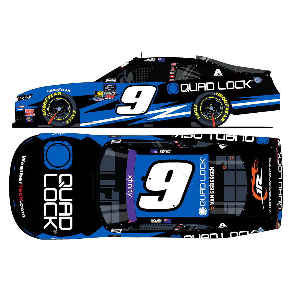 Shane van Gisbergen Quad Lock #9 Xfinity Series 1:64 Standard 2025 Diecast Car NASCAR