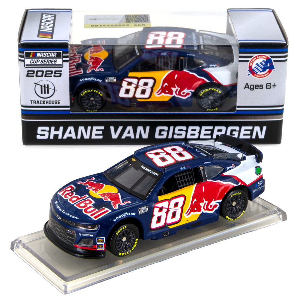 Shane van Gisbergen Red Bull 1:64 Standard 2025 Diecast Car #88 NASCAR