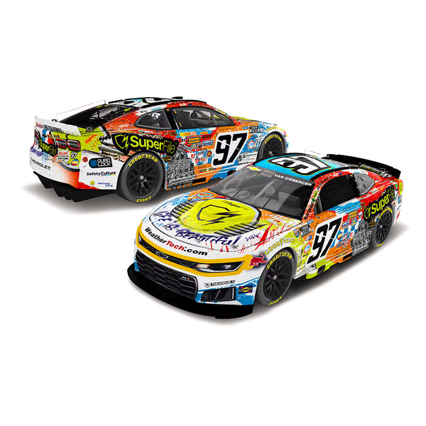 Shane van Gisbergen SuperFile / Mr. Brainwash 1:24 Standard 2026 Diecast Car #97 NASCAR
