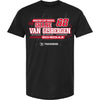 Shane van Gisbergen 2025 NASCAR Cup Series Schedule T-Shirt Black #88