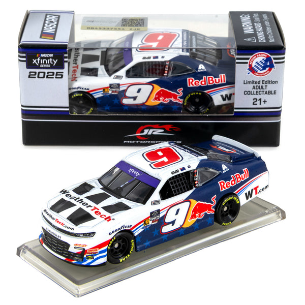 Shane van Gisbergen WeatherTech / Red Bull #9 Xfinity Series 1:64 Standard 2025 Diecast Car NASCAR