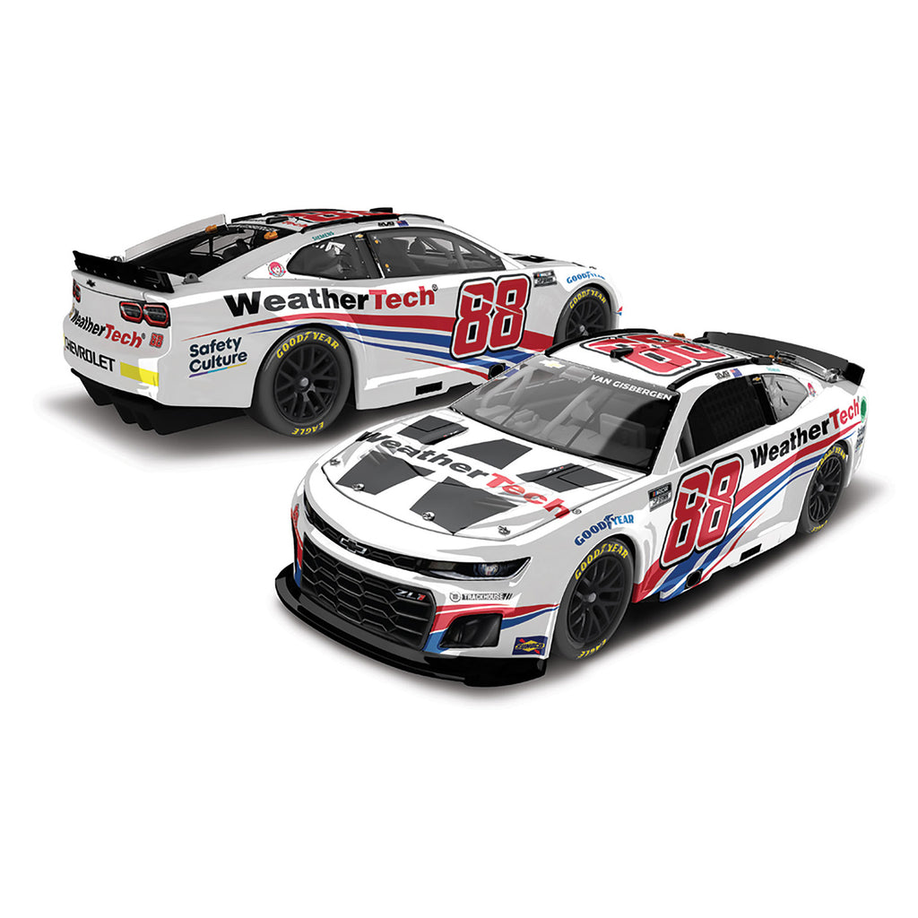 Shane van Gisbergen ELITE Weathertech 1:24 2025 Diecast Car #88 NASCAR