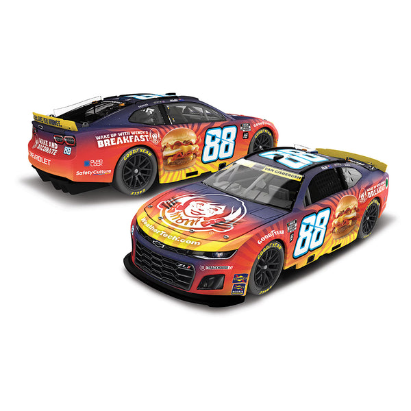 Shane van Gisbergen Wendy's Breakfast Baconator 1:64 Standard Chassis 2025 Diecast Car #88 NASCAR