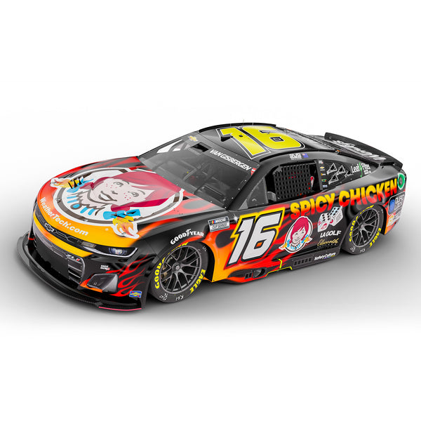 Shane van Gisbergen Wendy's Spicy Chicken 1:24 Standard 2024 Diecast Car #16 NASCAR