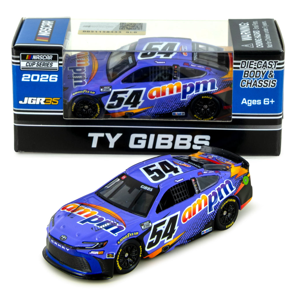Ty Gibbs ampm 1:64 2026 Diecast Car #54 NASCAR