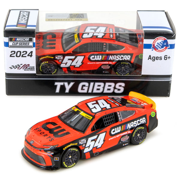 Ty Gibbs The CW Sports 1:64 Standard 2024 Diecast Car #54 NASCAR