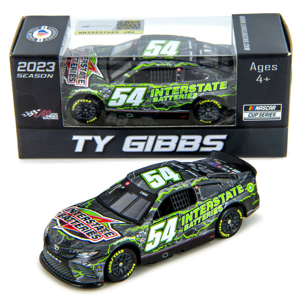 Ty Gibbs Interstate Batteries Black 1:64 Standard 2023 Diecast Car #54 NASCAR