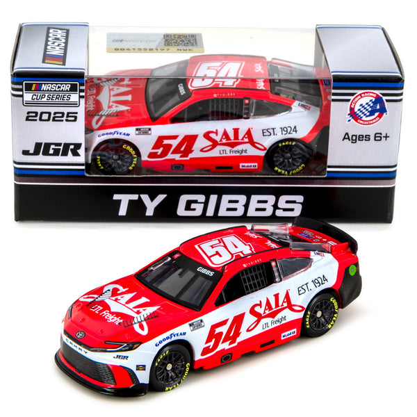 Ty Gibbs Saia 1:64 Standard 2025 Diecast Car #54 NASCAR
