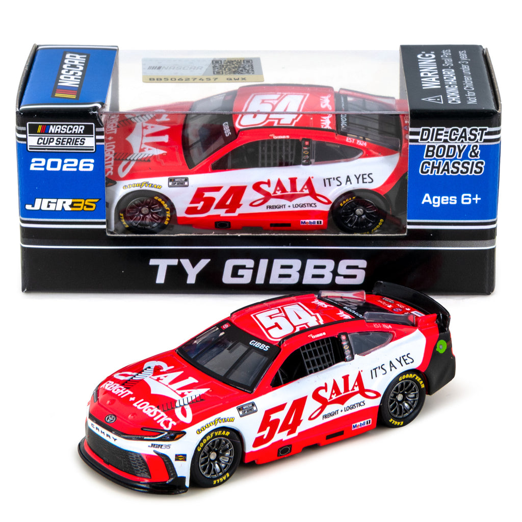 Ty Gibbs Saia 1:64 2026 Diecast Car #54 NASCAR