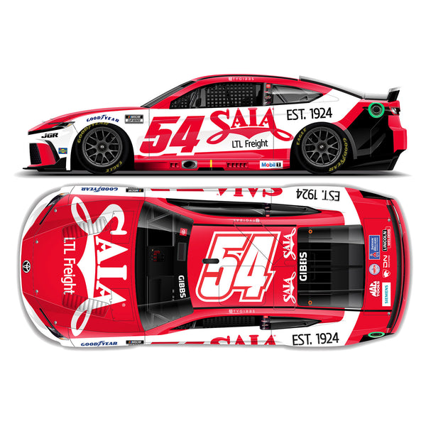 Ty Gibbs ELITE Saia 1:24 2025 Diecast Car #54 NASCAR