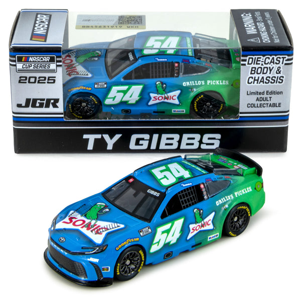 Ty Gibbs Sonic / Grillo's Pickles 1:64 Standard 2025 Diecast Car #54 NASCAR