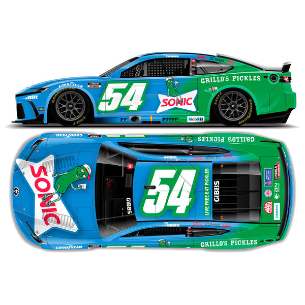 Ty Gibbs ELITE Sonic / Grillo's Pickles 1:24 2025 Diecast Car #54 NASCAR