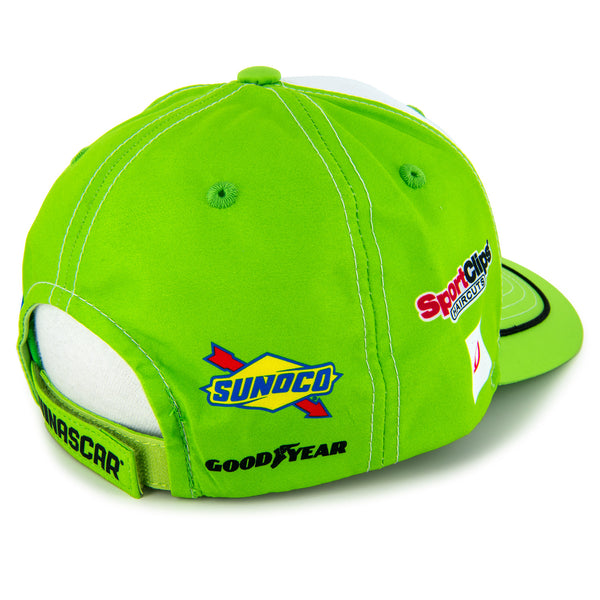 Ty Gibbs 2024 Interstate Batteries Uniform Pit Hat Green/White #54 NASCAR