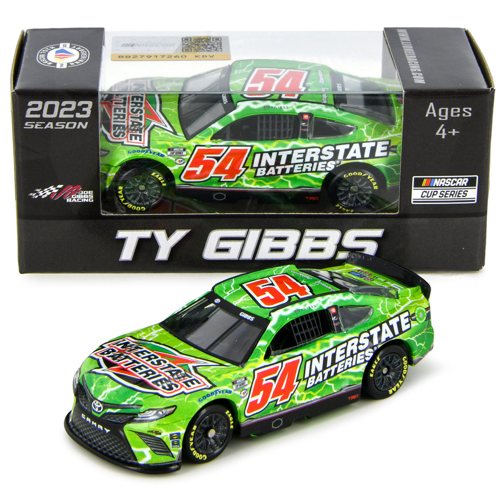 Ty Gibbs Interstate Batteries 1:64 Standard 2023 Diecast Car #54 NASCAR