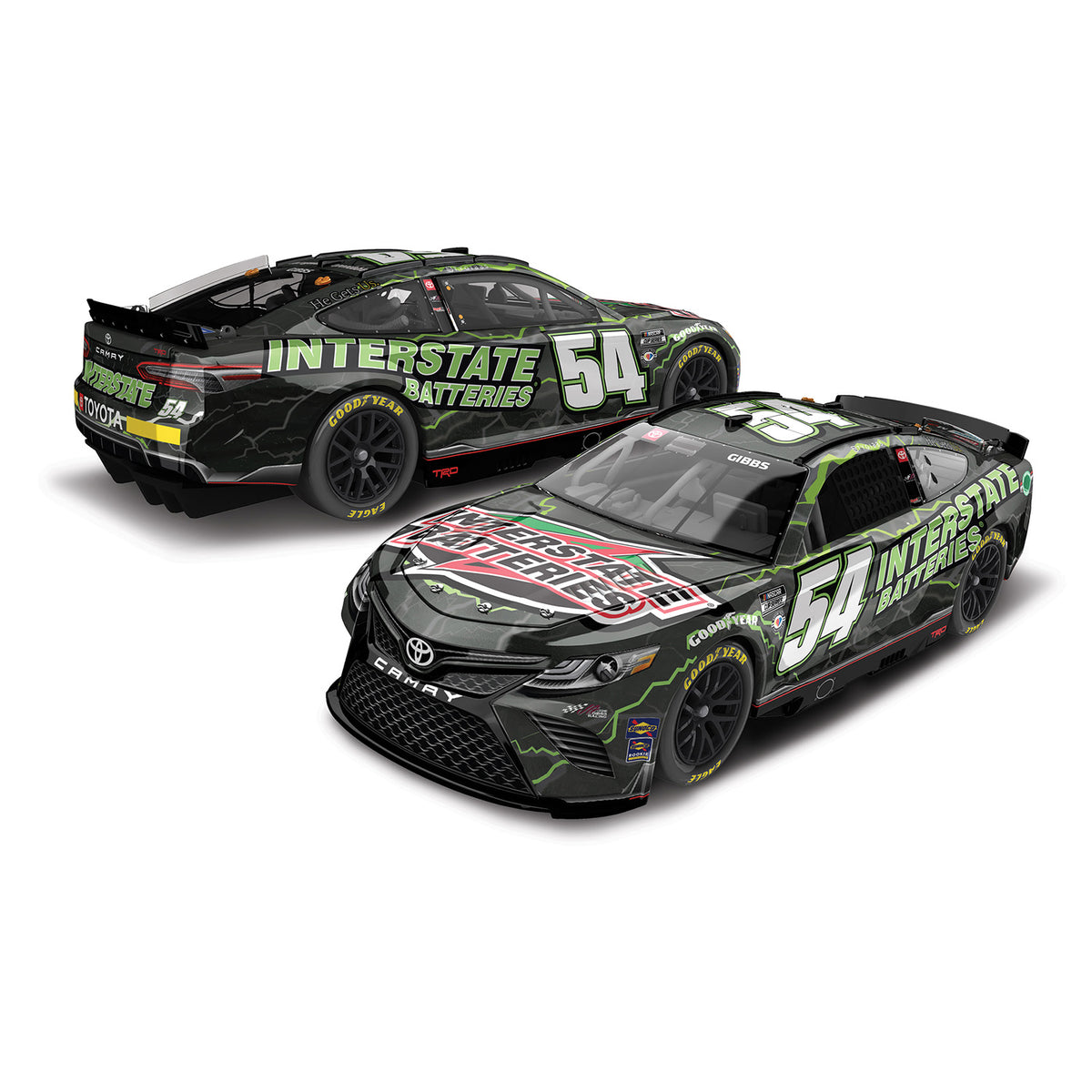 Ty Gibbs Interstate Batteries Black 164 Standard 2023 Diecast Car