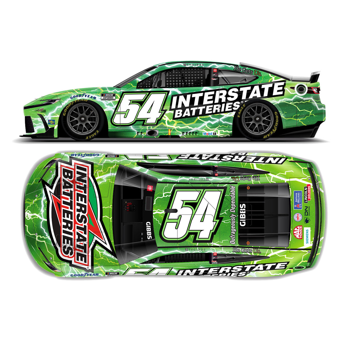 Ty Gibbs Interstate 164 Standard 2024 Diecast Car Preorder Currently