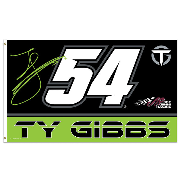 Ty Gibbs TG Logo #54 NASCAR 3x5 Flag NASCAR