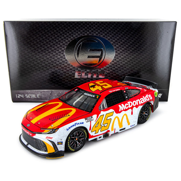 Tyler Reddick ELITE Michigan Race Win 1:24 2024 Diecast Car McDonald's #45 NASCAR