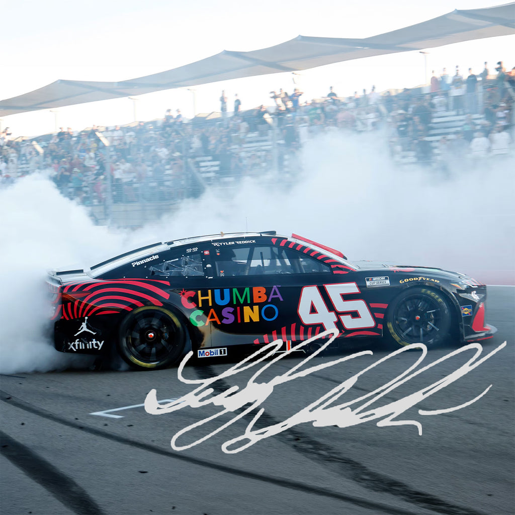 Tyler Reddick Autographed COTA Race Win 1:24 Standard 2026 Diecast Car