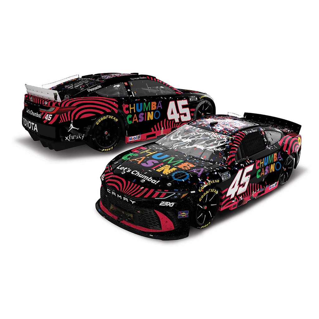 Tyler Reddick Autographed Daytona 500 Race Win 1:24 Standard 2026 Diecast Car #45 NASCAR
