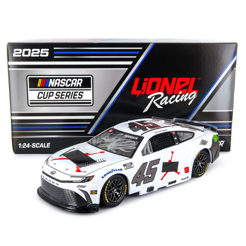 Tyler Reddick Autographed Jordan Brand "Banned" 1:24 Standard 2025 Diecast Car #45 NASCAR