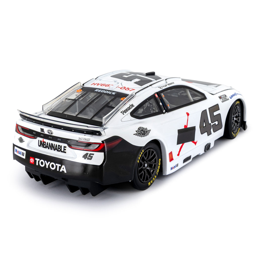 Tyler Reddick Autographed Jordan Brand "Banned" 1:24 Standard 2025 Diecast Car #45 NASCAR