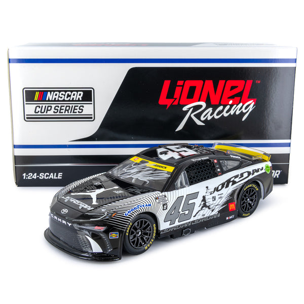 Tyler Reddick Autographed Jordan Brand Black 1:24 Standard 2024 Diecast Car Hand Signed #45 NASCAR