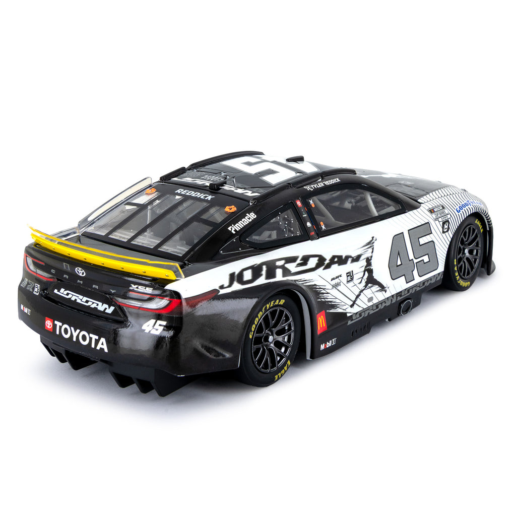 Tyler Reddick Autographed Jordan Brand Black 1:24 Standard 2024 Diecast Car Hand Signed #45 NASCAR