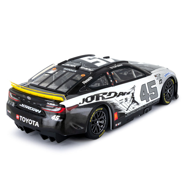 Tyler Reddick Autographed Jordan Brand Black 1:24 Standard 2024 Diecast Car Hand Signed #45 NASCAR