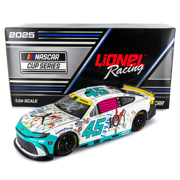 Tyler Reddick Autographed Jordan Brand Charlotte Roval 1:24 Standard 2025 Diecast Car #45 NASCAR