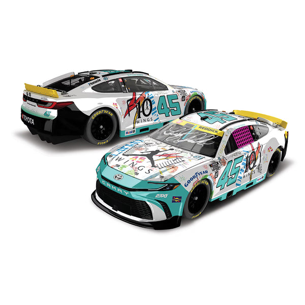Tyler Reddick Autographed Jordan Brand Charlotte Roval 1:24 Standard 2025 Diecast Car #45 NASCAR