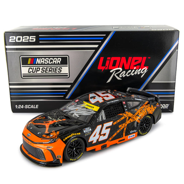 Tyler Reddick Autographed Jordan Brand Chicago "Shattered" 1:24 Standard 2025 Diecast Car #45 NASCAR