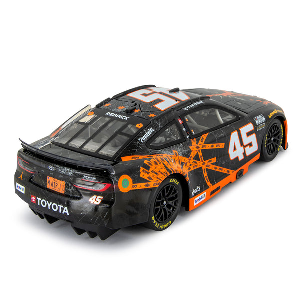 Tyler Reddick Autographed Jordan Brand Chicago "Shattered" 1:24 Standard 2025 Diecast Car #45 NASCAR