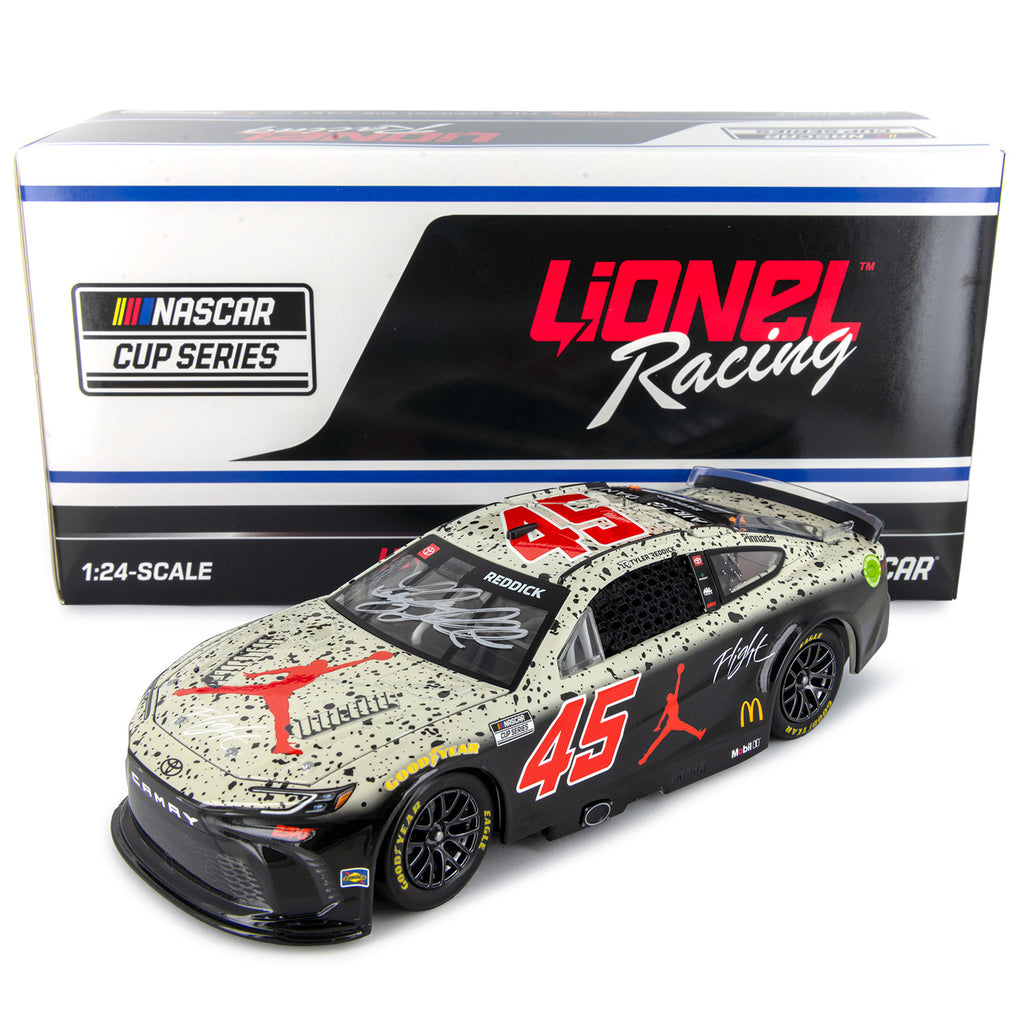 Tyler Reddick Autographed Jordan Brand Flight 1:24 Standard 2024 Diecast Car #45 NASCAR