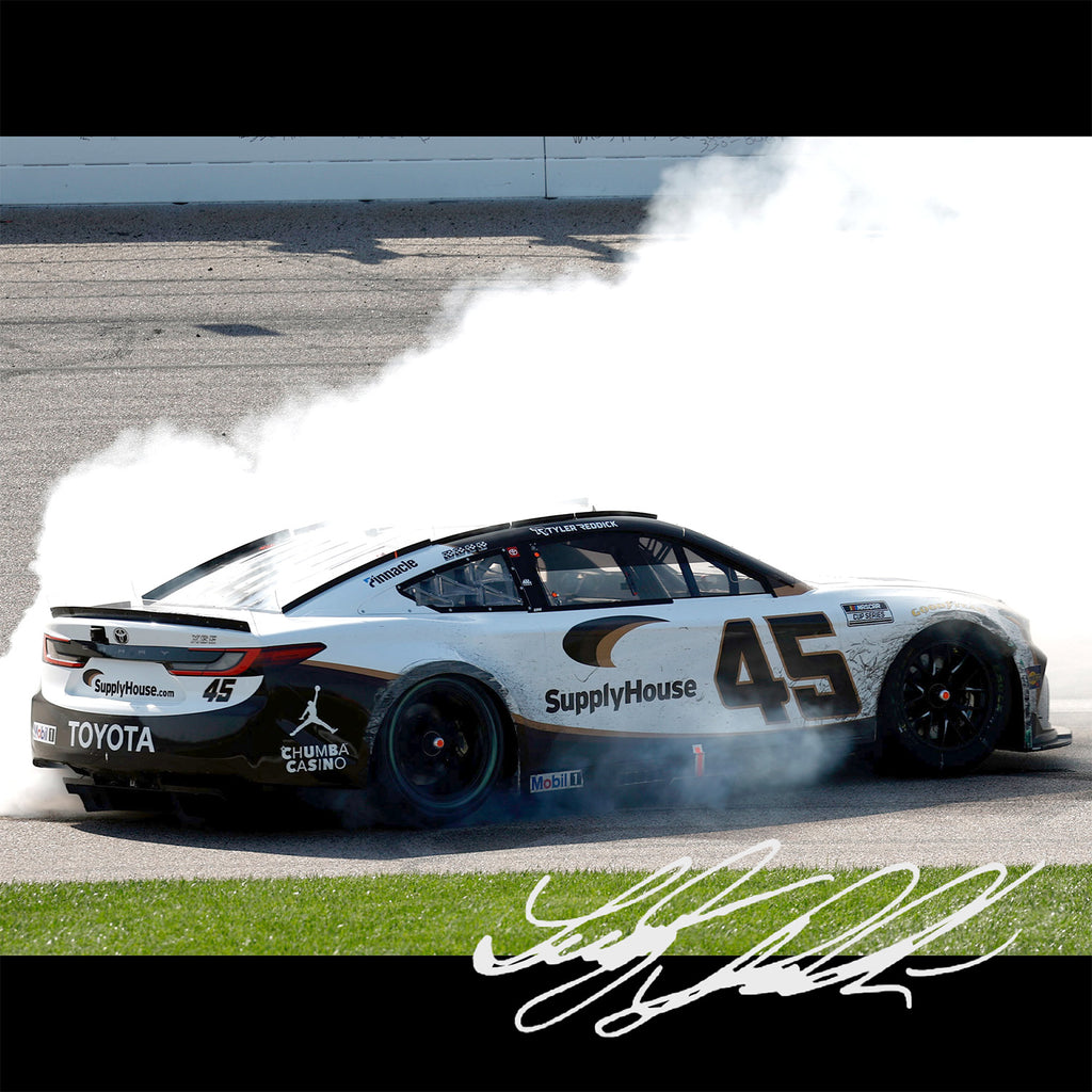 Tyler Reddick Autographed Kansas Race Win 1:24 Standard 2026 Diecast Car