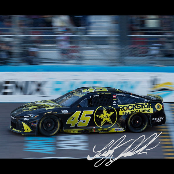Tyler Reddick Autographed Phoenix Race Win 1:24 Standard 2026 Diecast Car #45 Rockstar NASCAR