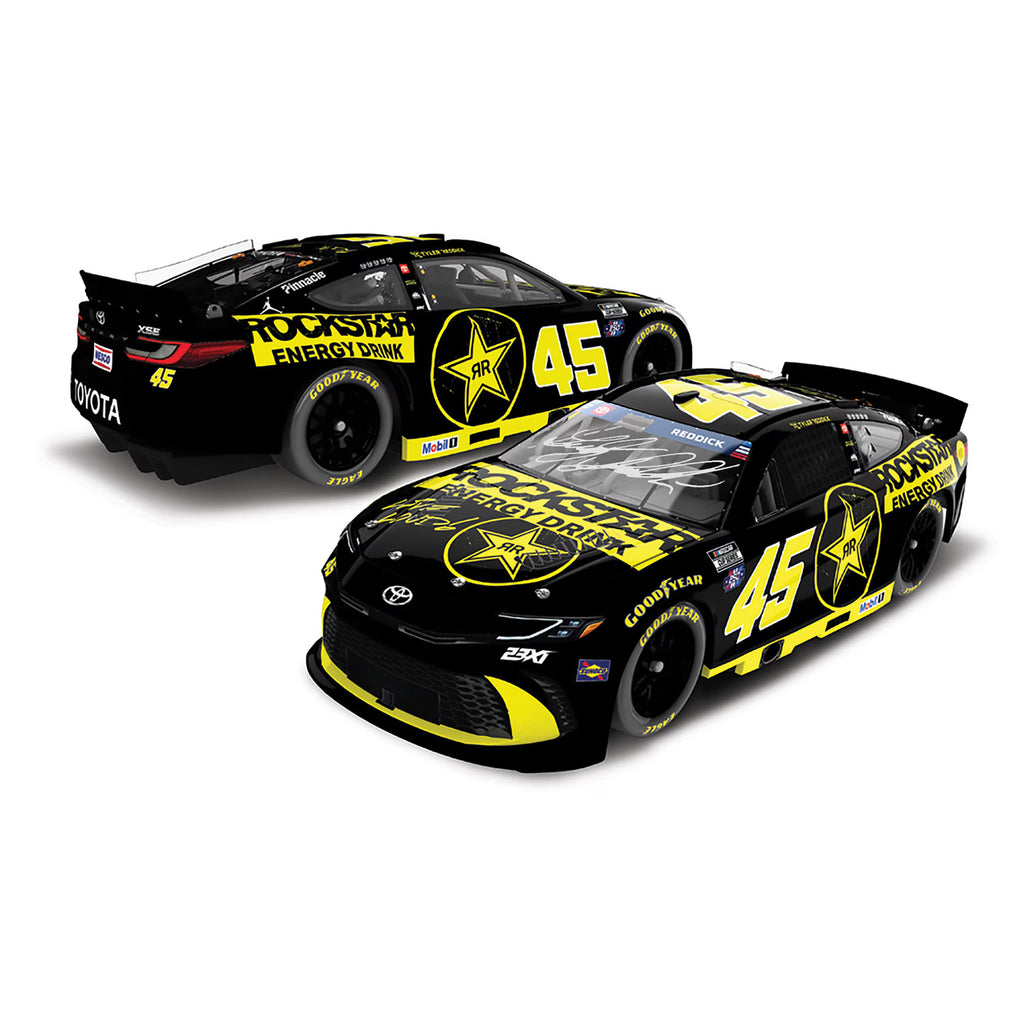 Tyler Reddick Autographed Rockstar Energy 1:24 Standard 2026 Diecast Car #45 NASCAR