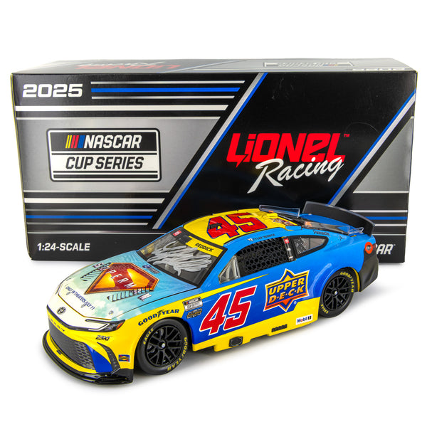 Tyler Reddick Autographed Upper Deck / Superman 1:24 Standard 2025 Diecast Car #45 NASCAR