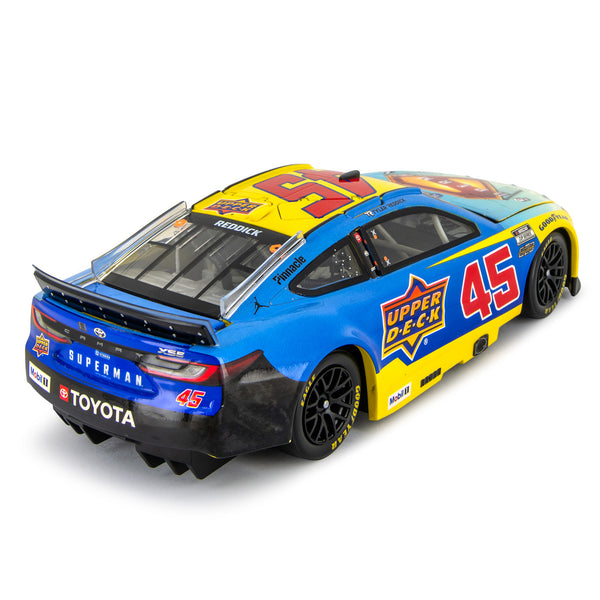 Tyler Reddick Autographed Upper Deck / Superman 1:24 Standard 2025 Diecast Car #45 NASCAR