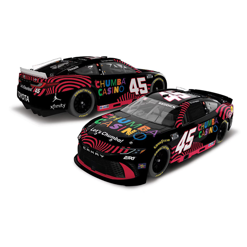 Tyler Reddick ELITE Chumba Casino 1:24 2026 Diecast Car #45 NASCAR