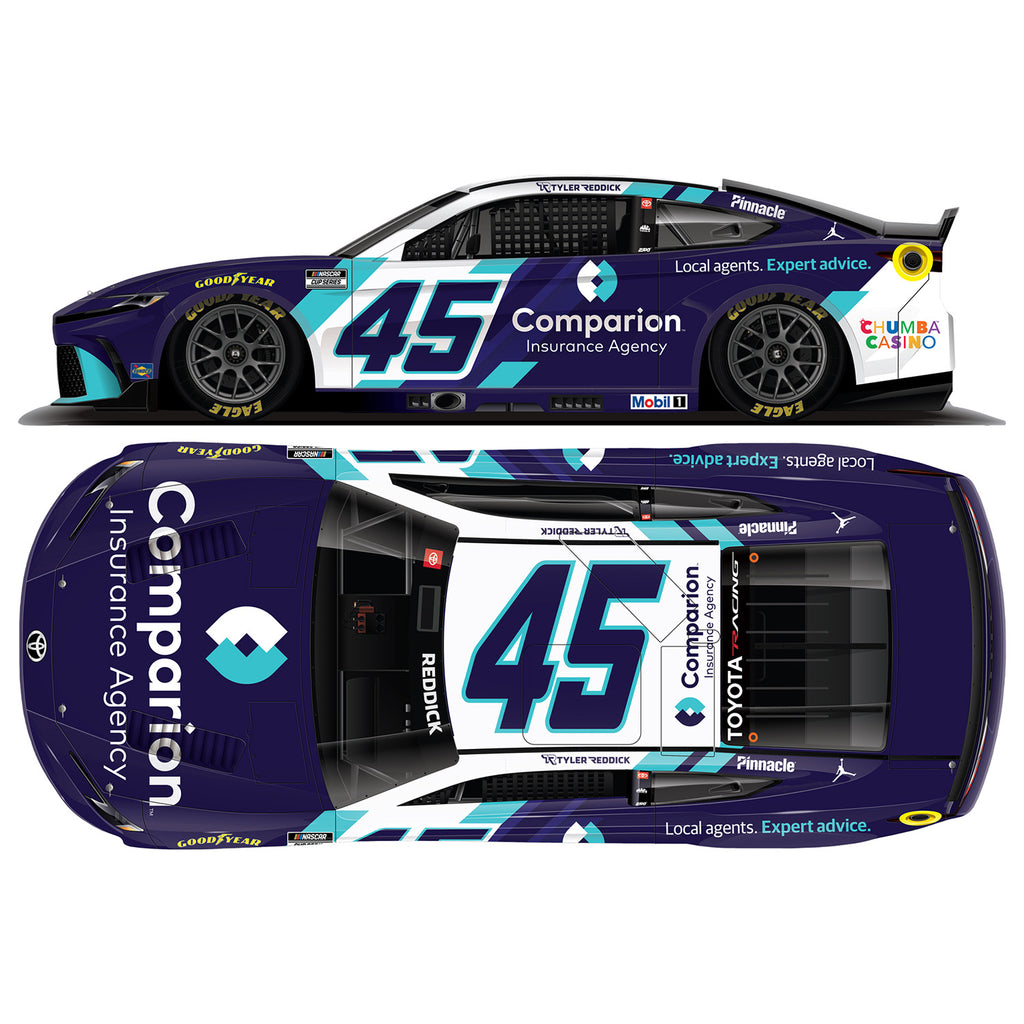 Tyler Reddick Comparion Insurance 1:64 2026 Diecast Car #45 NASCAR